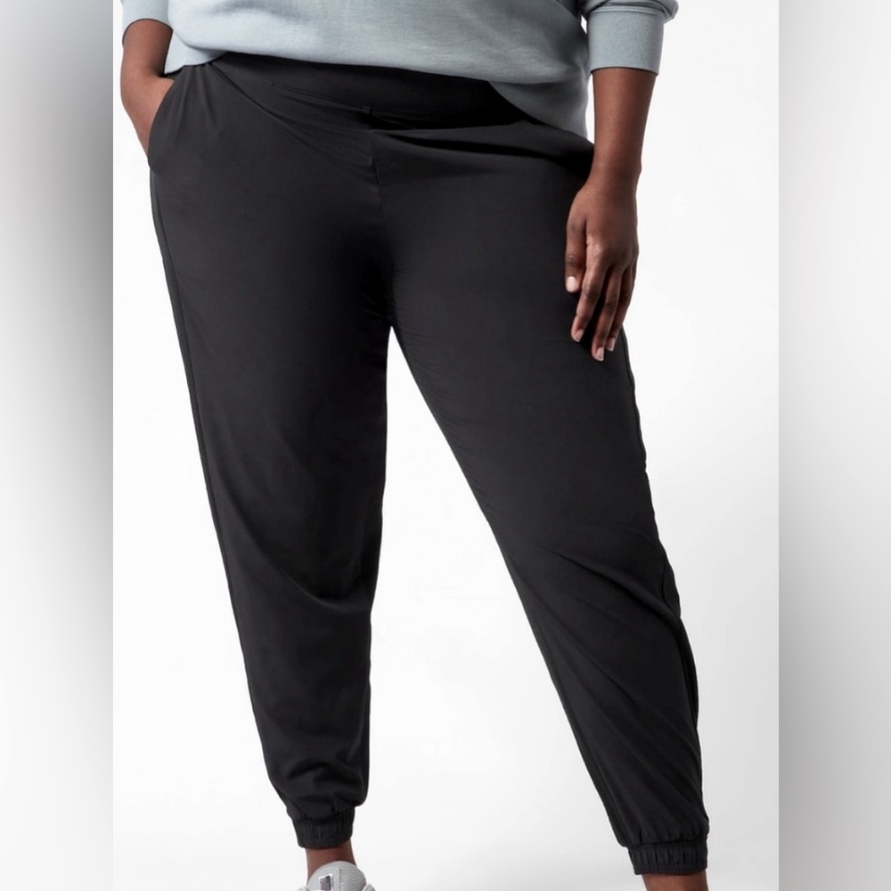 Athleta Black Brooklyn Jogger | Size US 24 | Plus Size